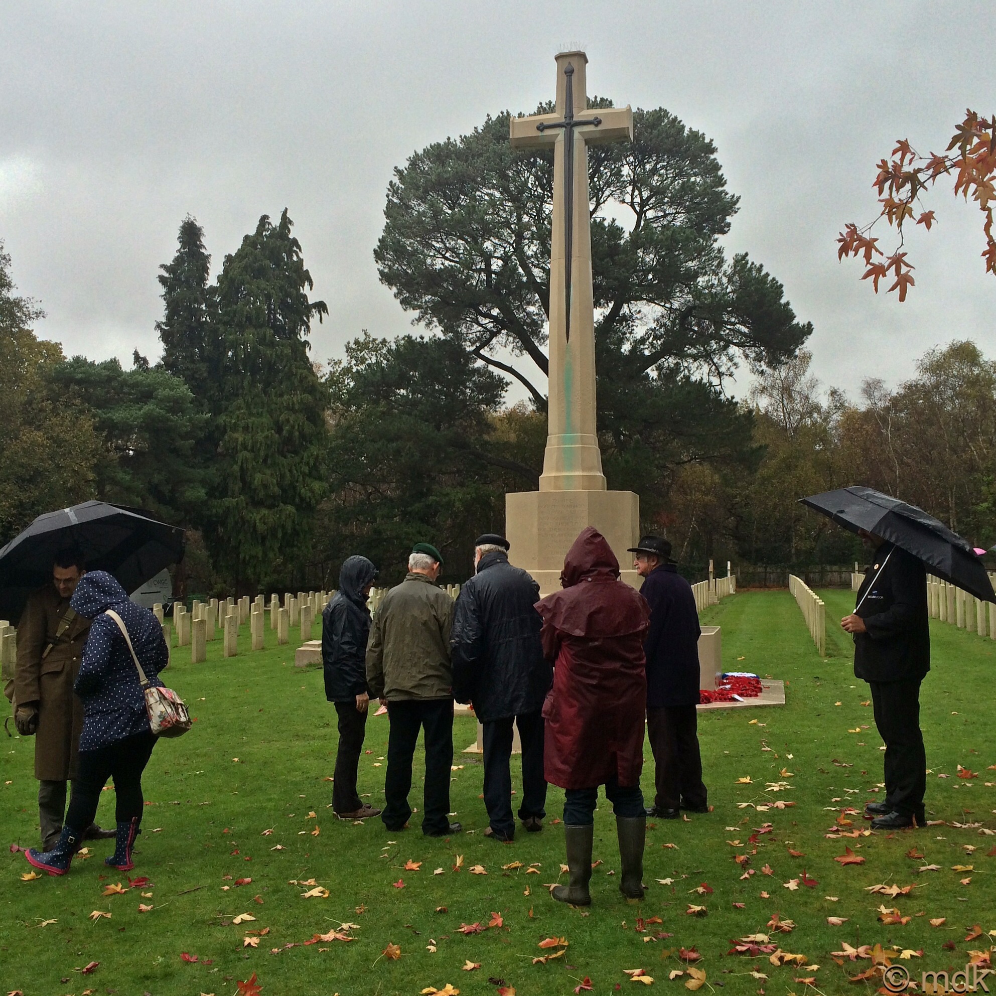 An unexpected remembrance service
