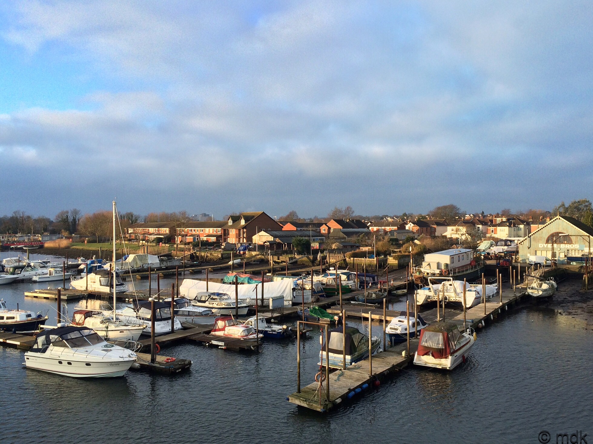 Wonderful light on Cobden Bridge