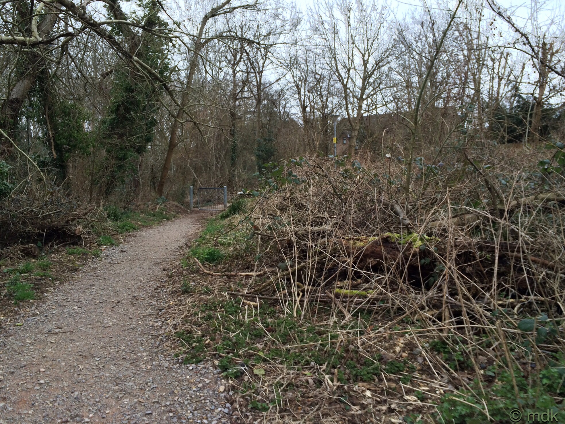 Back to the gravel path