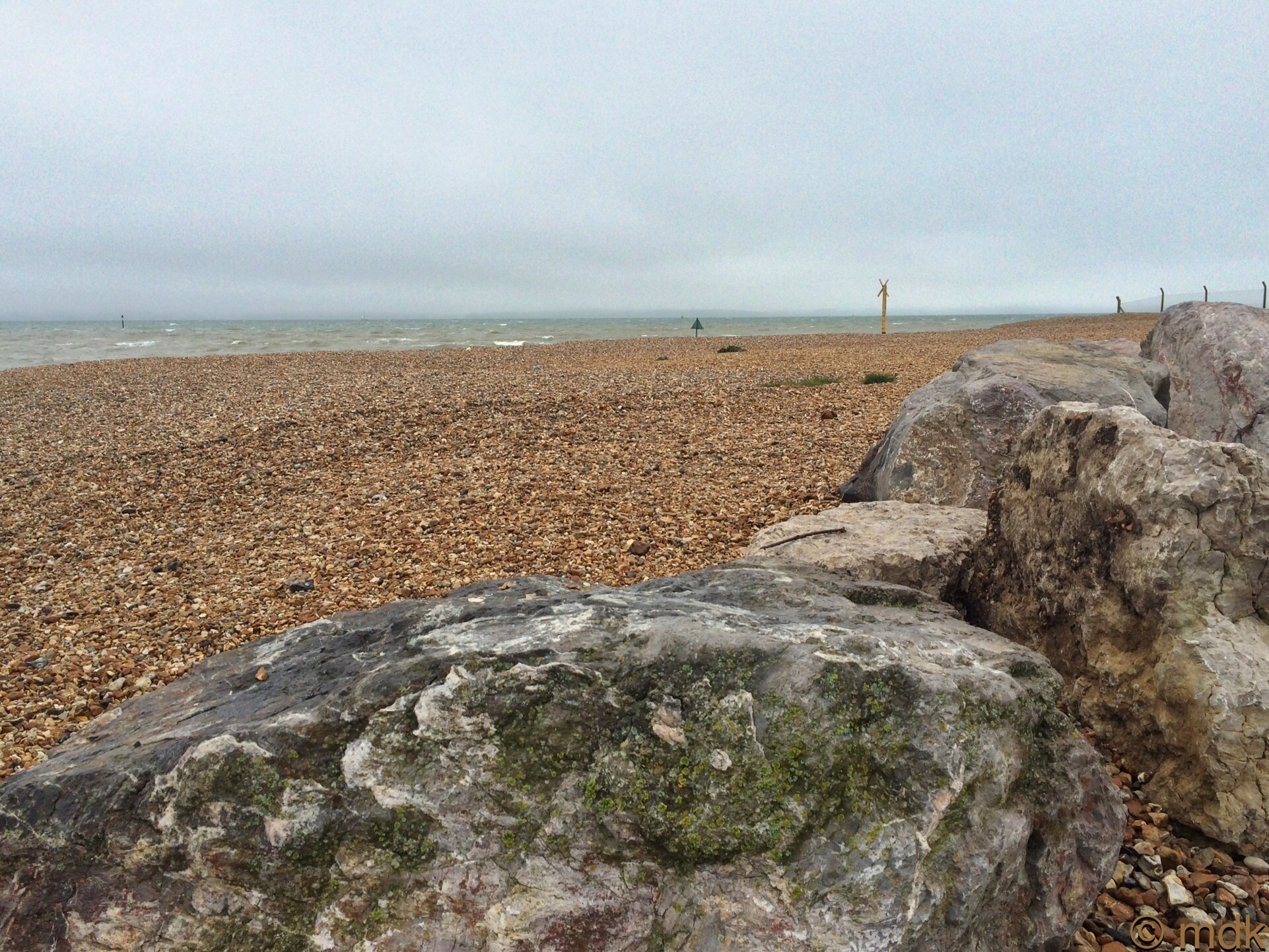 The Isle of Wight is over there, really!