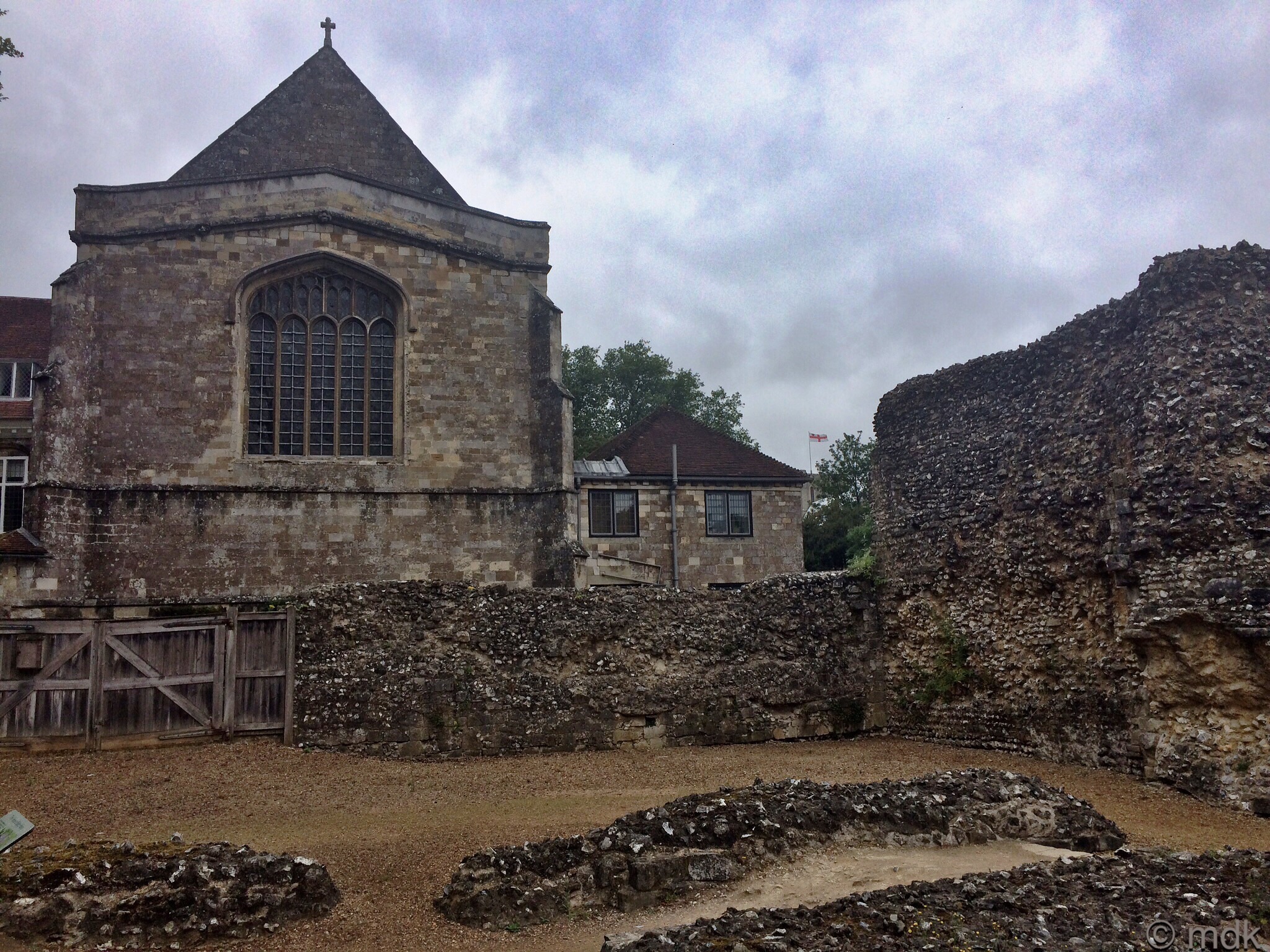 Gawping at the 'modern' bishop's house